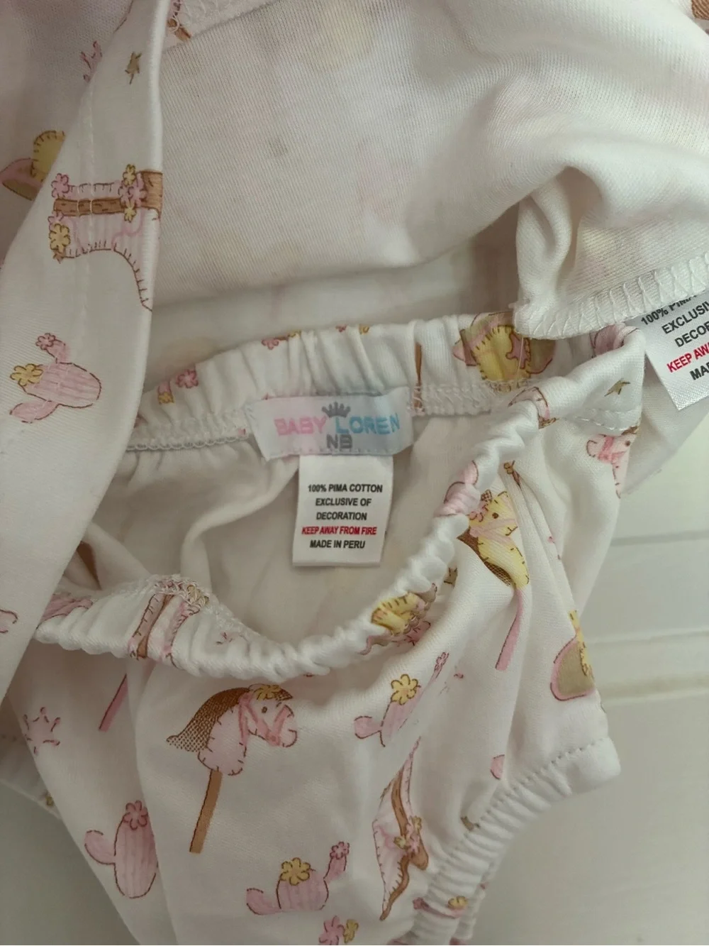 NWOT Baby Loren Western Printed Set